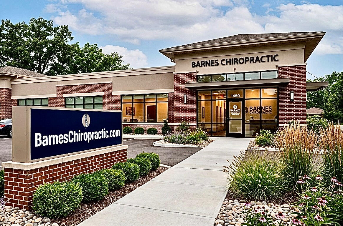 Barnes Chiropractic Barnes Chiropractic.com signage